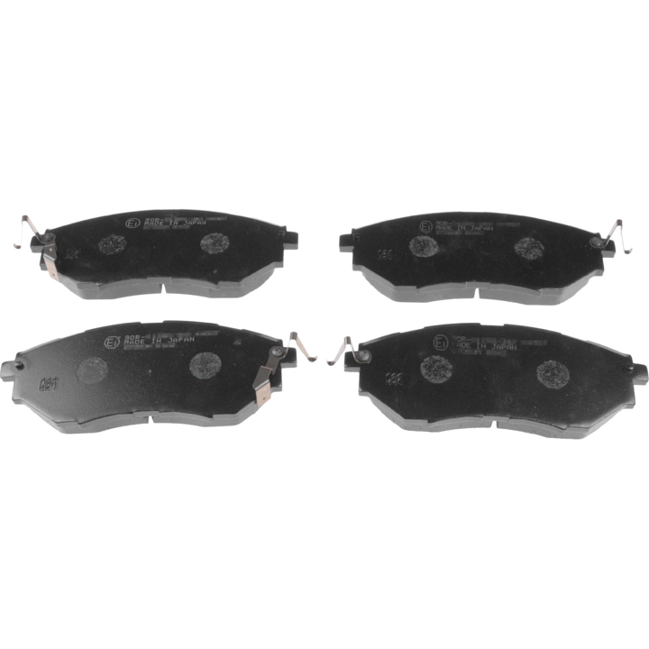 Disc brake pad set Subaru Levorg: 242221751 Otto Zimmermann Brake pad set