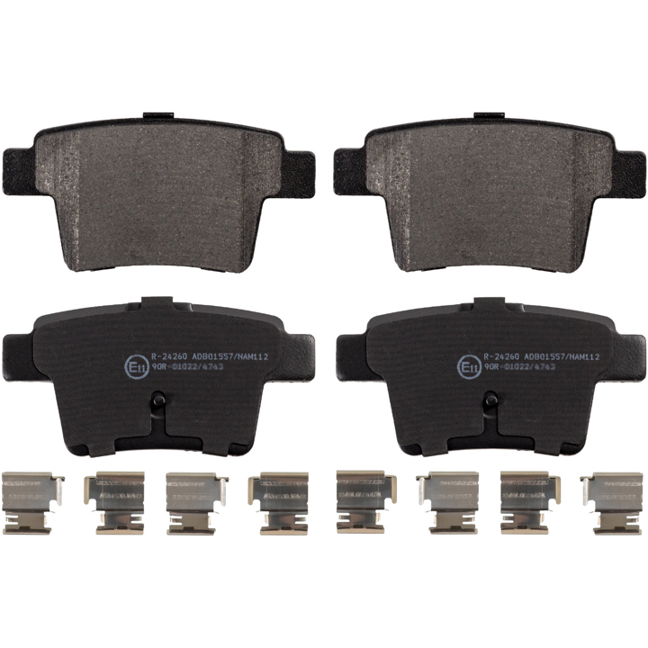 Brake pad Jaguar X-Type: 242601652 Otto Zimmermann Brake pad set