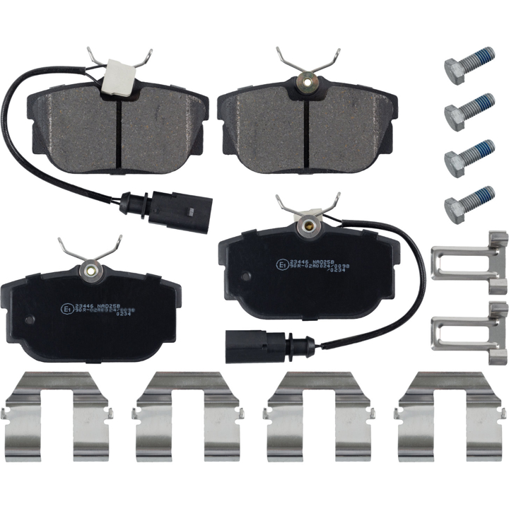 Brake pad kit Fiat Premio: 234461651 Otto Zimmermann Brake pad set