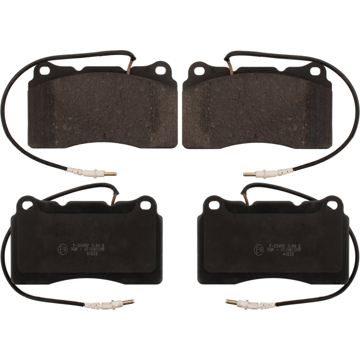 Brake pad kit Citroen C8: 235751601 Otto Zimmermann Brake pad set