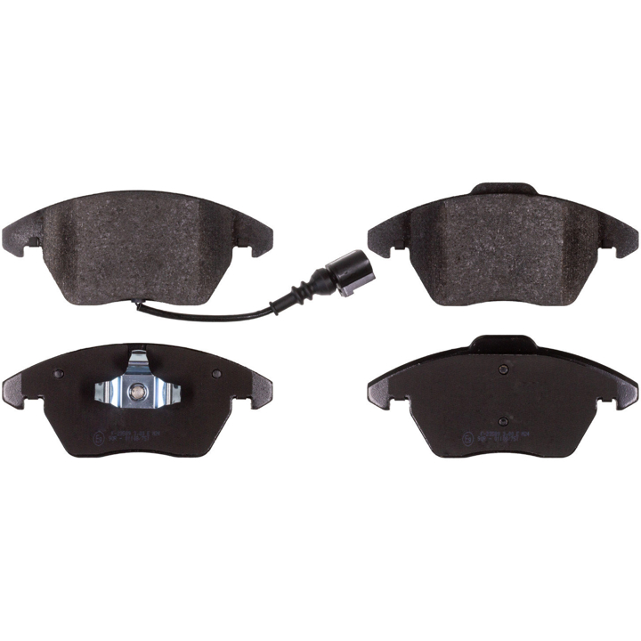Brake pad Audi TT: 235872001 Otto Zimmermann Front disc brake pads, set