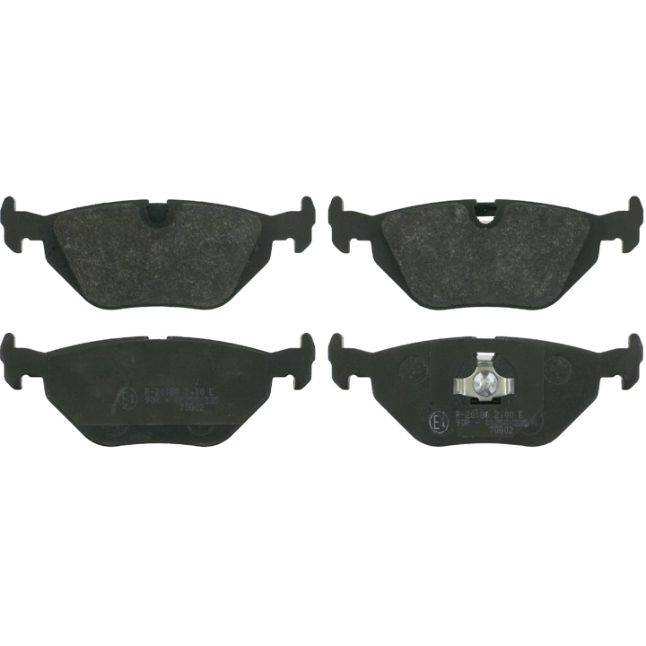 Otto Zimmermann 20180.170.1 Brake pad set 201801701 201801701 Otto Zimmermann Brake pad set