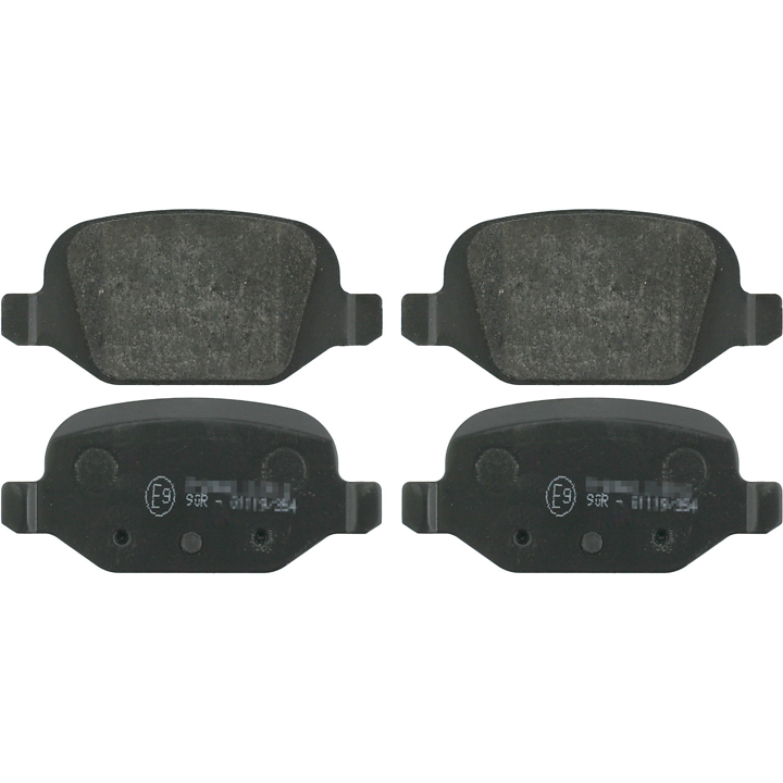 Brake pad kit Fiat Punto: 236611401 Otto Zimmermann Brake pad set