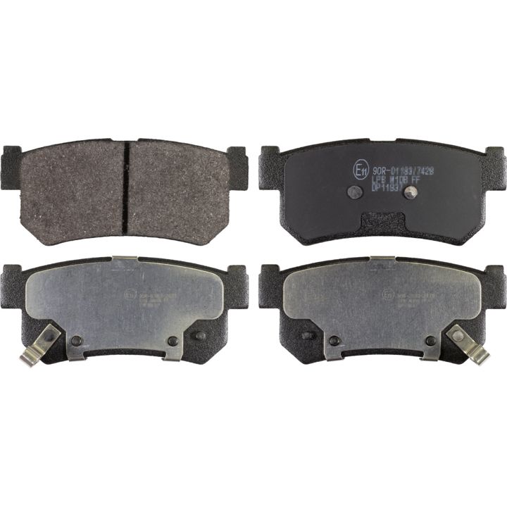 Brake pad Daewoo Musso: 236731501 Otto Zimmermann Brake pad set