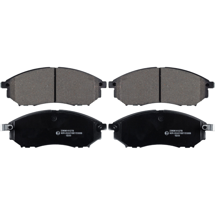 Otto Zimmermann 23698.170.1 Brake pad set 236981701 236981701 Otto Zimmermann Brake pad set