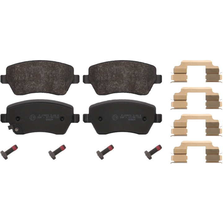 Disc brake pad set Suzuki Splash: 239731651 Otto Zimmermann Brake pad set
