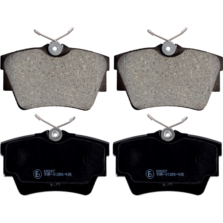 Brake pad kit Fiat Talento: 239801701 Otto Zimmermann Rear brake pad set