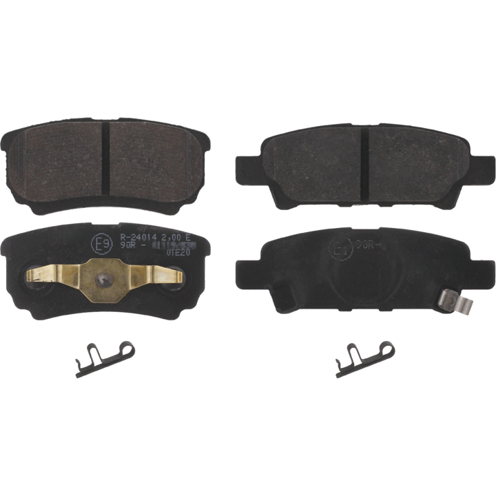 Disc brake pad set Dodge Caliber: 240141551 Otto Zimmermann Rear brake pad set