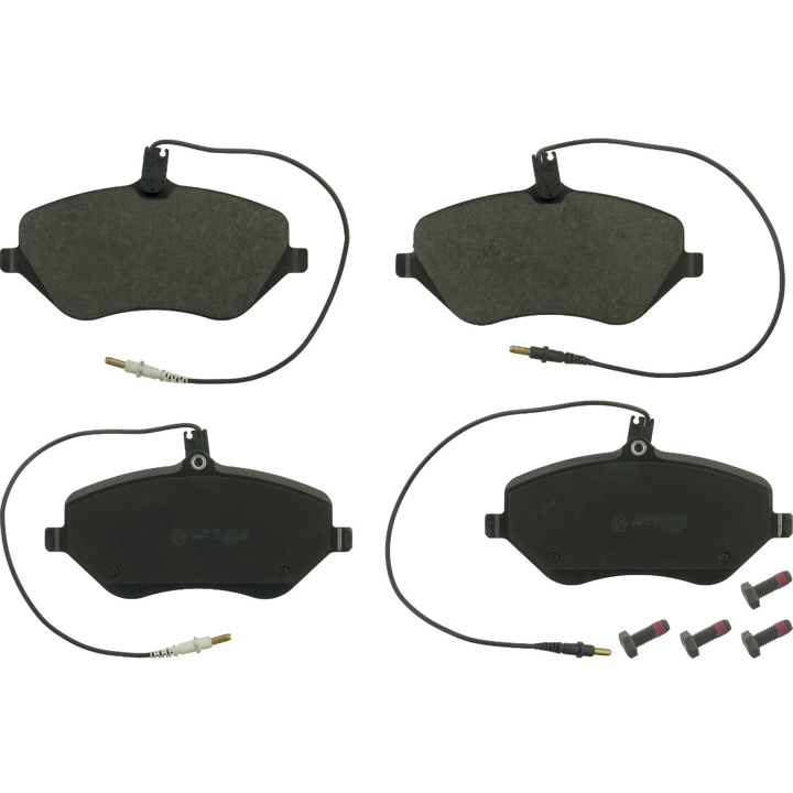 Brake pad kit Citroen C6: 241331851 Otto Zimmermann Brake pad set