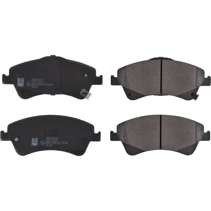 Otto Zimmermann 24668.190.1 Brake pad set 246681901 246681901 Otto Zimmermann Brake pad set