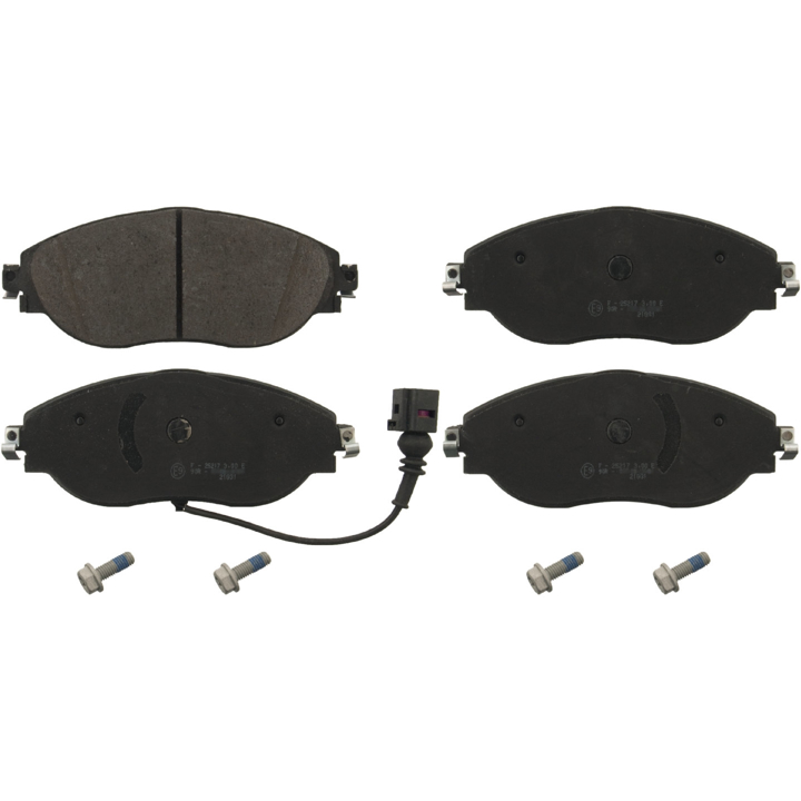 Brake pad kit Seat Ateca: 247382002 Otto Zimmermann Brake pad set