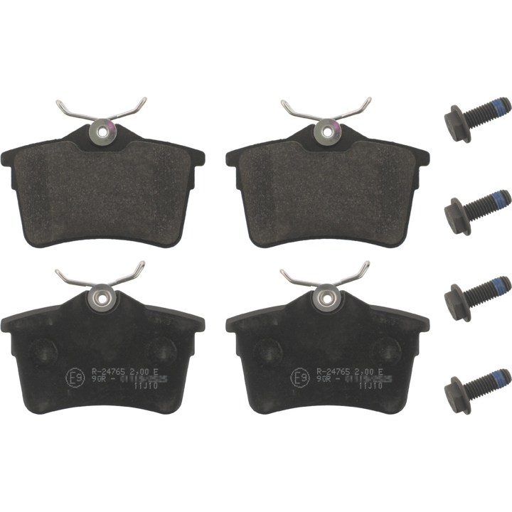 Otto Zimmermann 24765.165.1 Brake pad set 247651651 247651651 Otto Zimmermann Brake pad set