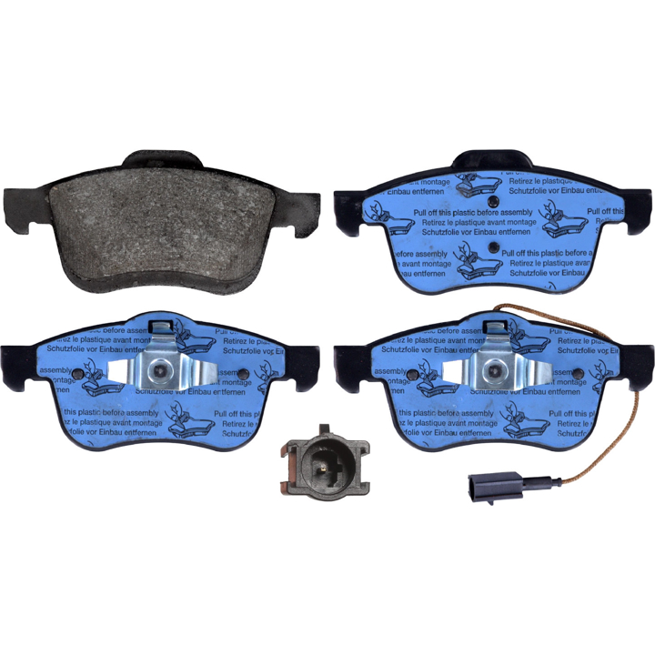 Otto Zimmermann 24727.200.2 Brake pad set 247272002 247272002 Otto Zimmermann Brake pad set