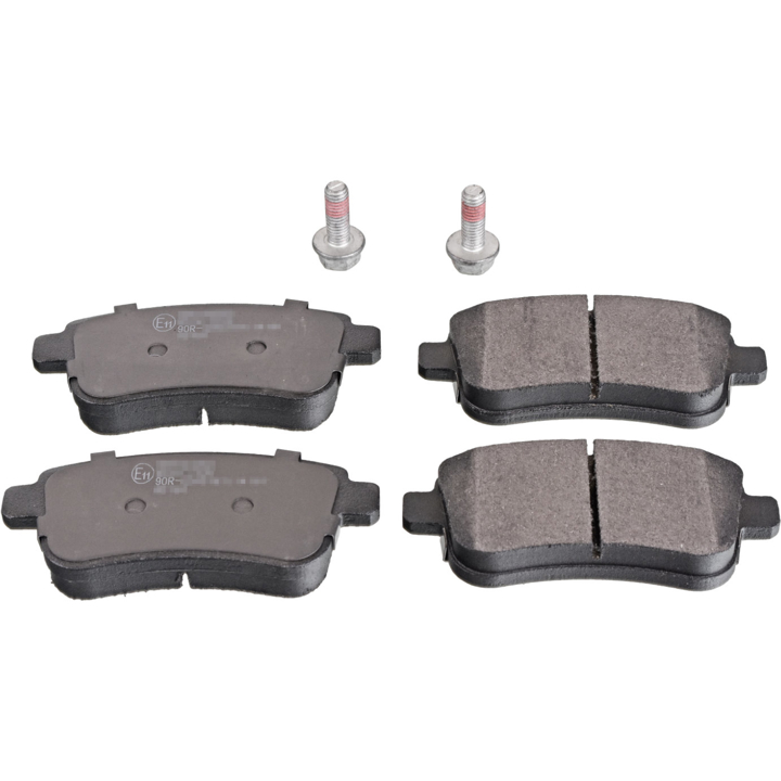 Brake pad Renault Arkana: 248201601 Otto Zimmermann Brake pad set