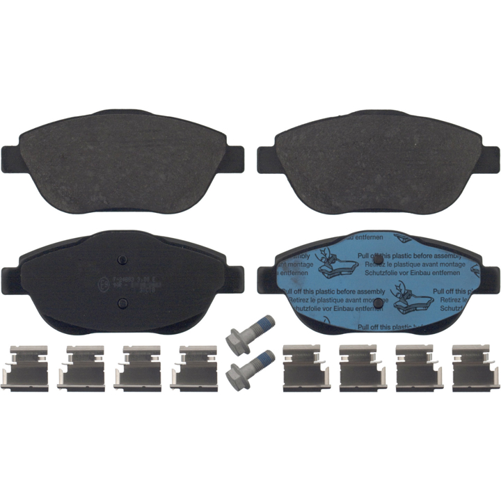 Otto Zimmermann 24883.180.1 Brake pad set 248831801 248831801 Otto Zimmermann Brake pad set
