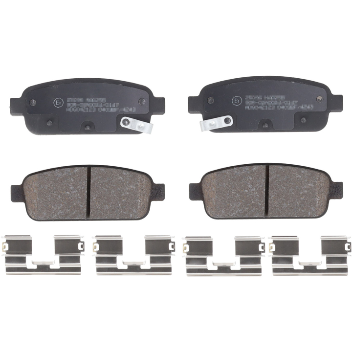 Brake pad Chevrolet Aveo: 250961651 Otto Zimmermann Brake pad set
