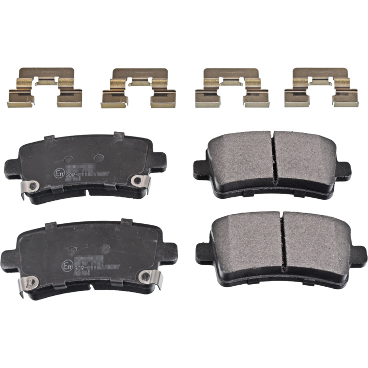 Brake pad kit Vauxhall: 244211701 Otto Zimmermann Brake pad set