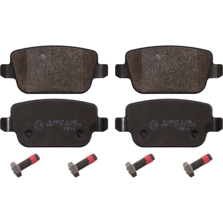 Otto Zimmermann 24537.160.2 Brake pad set 245371602 245371602 Otto Zimmermann Brake pad set