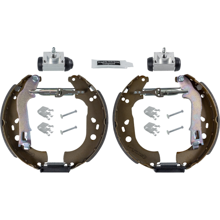 Brake shoe set Fiat Idea: 109901134 Otto Zimmermann Brake shoe set