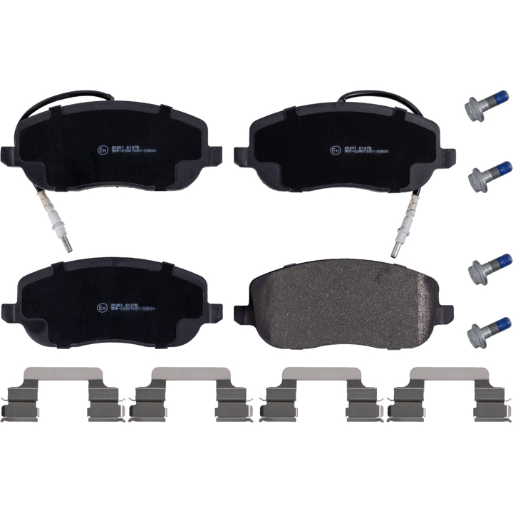 Otto Zimmermann 20261.190.2 Brake pad set 202611902 202611902 Otto Zimmermann Brake pad set