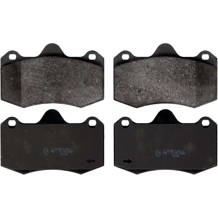 Otto Zimmermann 20345.165.1 Brake pad set 203451651 203451651 Otto Zimmermann Brake pad set