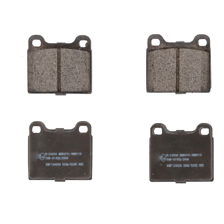 Disc brake pad set Volvo S70: 207551551 Otto Zimmermann Brake pad set