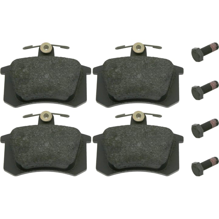 Brake pad kit Audi V8: 211441651 Otto Zimmermann Brake pad set