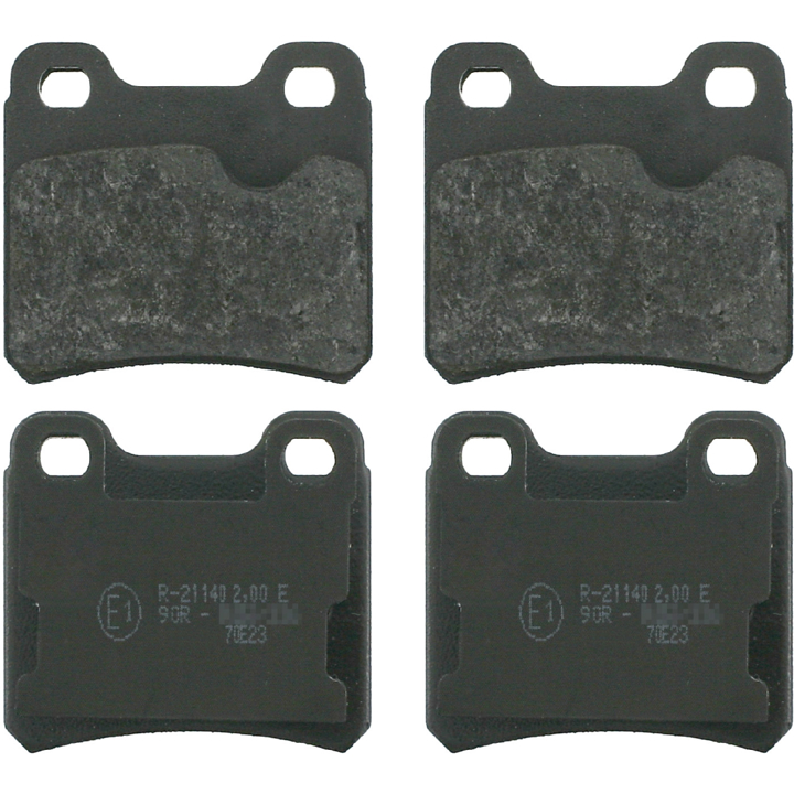 Brake pad Opel Kadett E: 211401551 Otto Zimmermann Brake pad set