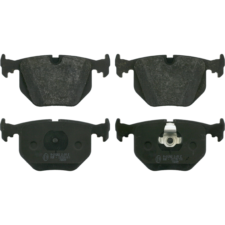 Otto Zimmermann 21487.170.2 Brake pad set 214871702 214871702 Otto Zimmermann Brake pad set