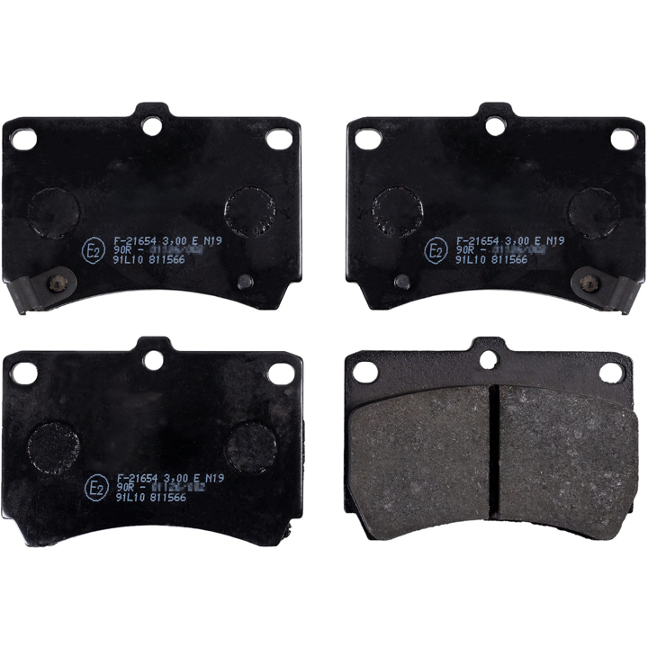 Brake pad kit Mazda 121: 216541501 Otto Zimmermann Brake pad set