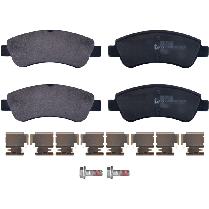 Brake pad Citroen C-Elysee: 239541901 Otto Zimmermann Brake pad set