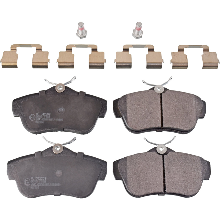 Otto Zimmermann 24578.165.2 Brake pad set 245781652 245781652 Otto Zimmermann Brake pad set