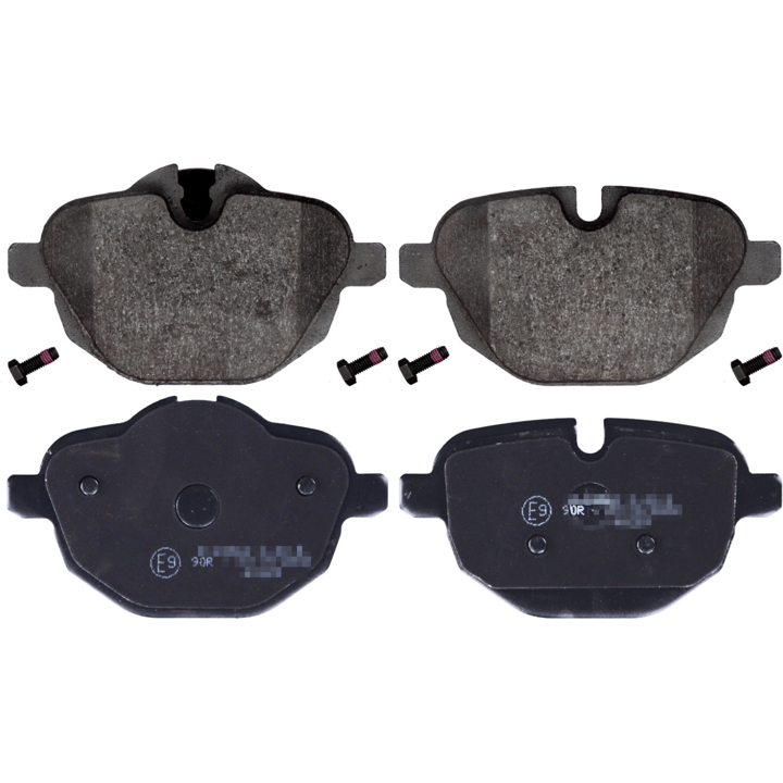 Brake pad kit BMW X4: 245611752 Otto Zimmermann Brake pad set