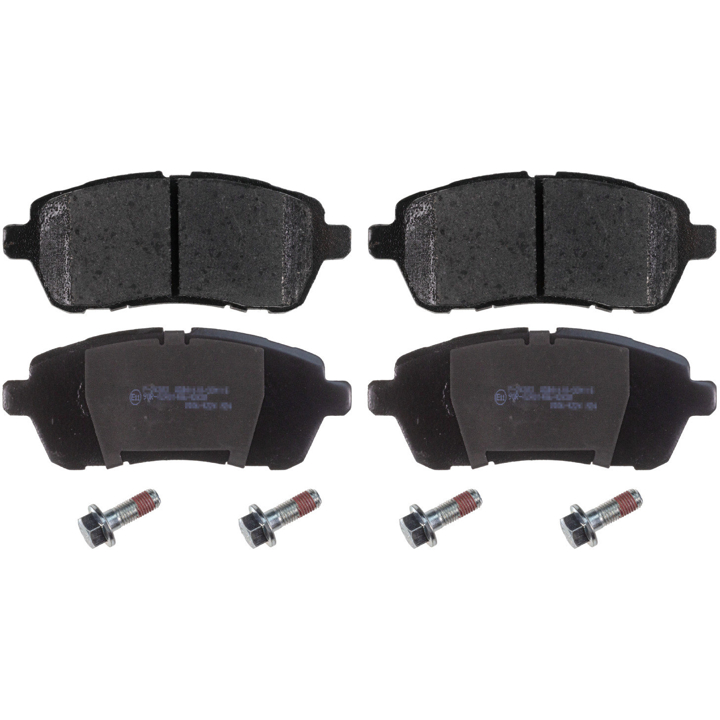 Brake pad kit Ford B-Max: 251341702 Otto Zimmermann Brake pad set