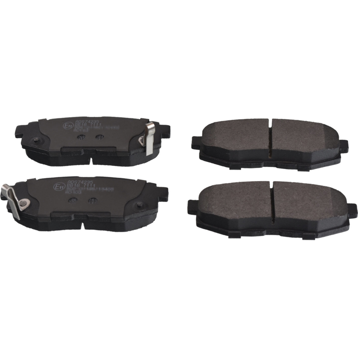 Otto Zimmermann 24854.160.1 Brake pad set 248541601 248541601 Otto Zimmermann Brake pad set