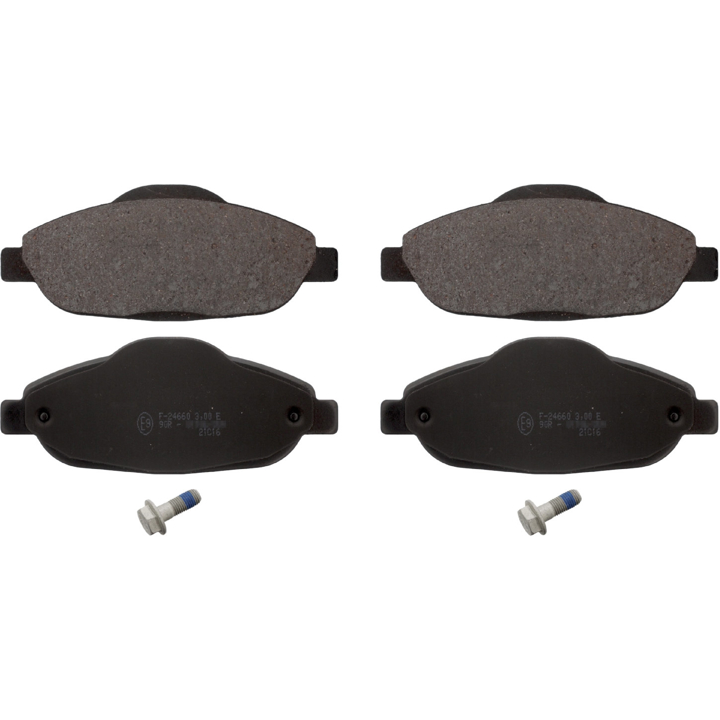 Otto Zimmermann 24660.980.1 Brake pad set 246609801 246609801 Otto Zimmermann Brake pad set