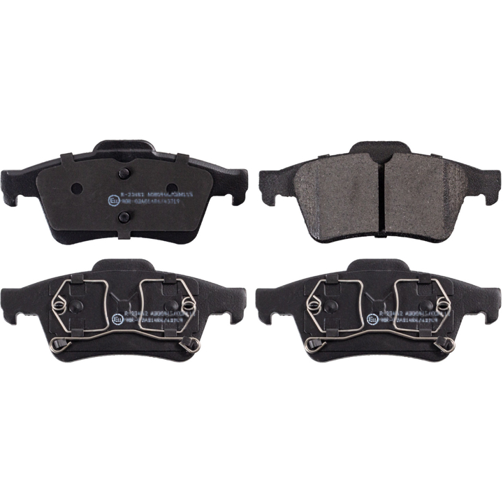 Disc brake pad set Renault Vel Satis: 234829651 Otto Zimmermann Brake pad set