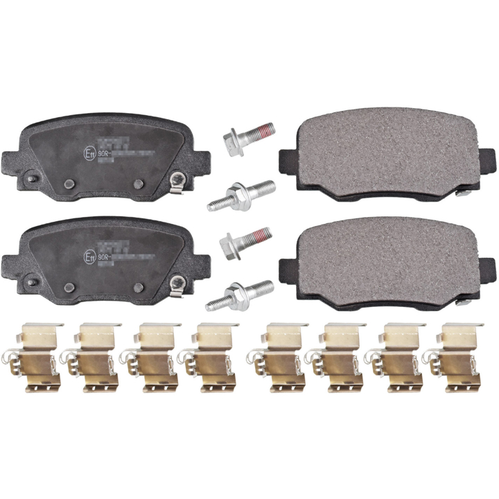 Brake pad kit Jeep Cherokee: 257341702 Otto Zimmermann Brake pad set