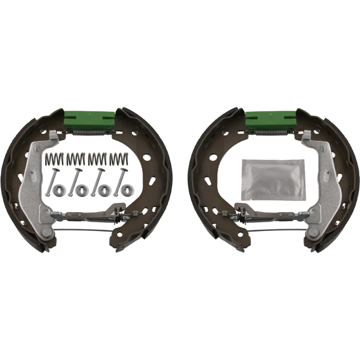 Brake shoe kit Smart: 109901284 Otto Zimmermann Brake shoe set