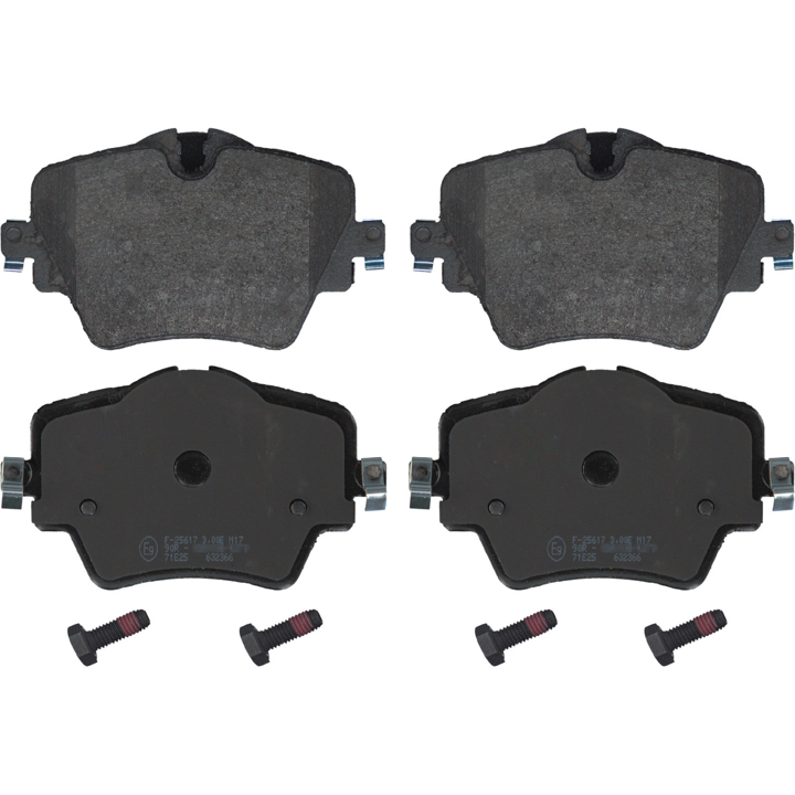 Disc brake pad set BMW: 256171851 Otto Zimmermann Brake pad set