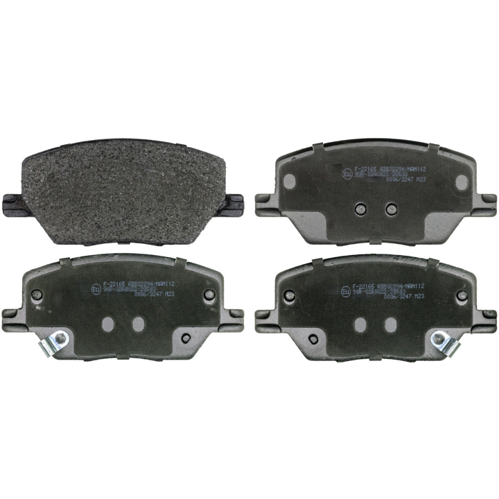 Otto Zimmermann 22165.200.1 Brake pad set 221652001 221652001 Otto Zimmermann Brake pad set