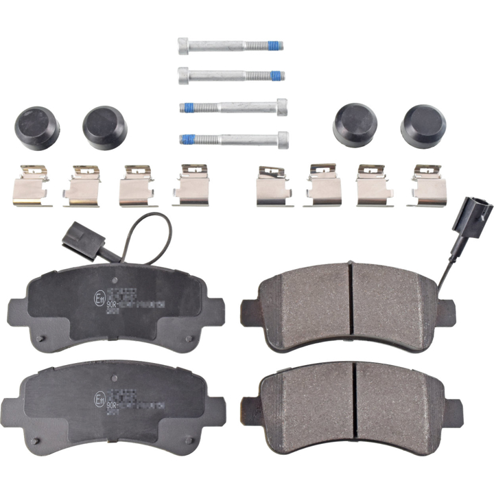 Disc brake pad set Fiat Ducato: 259872002 Otto Zimmermann Brake pad set