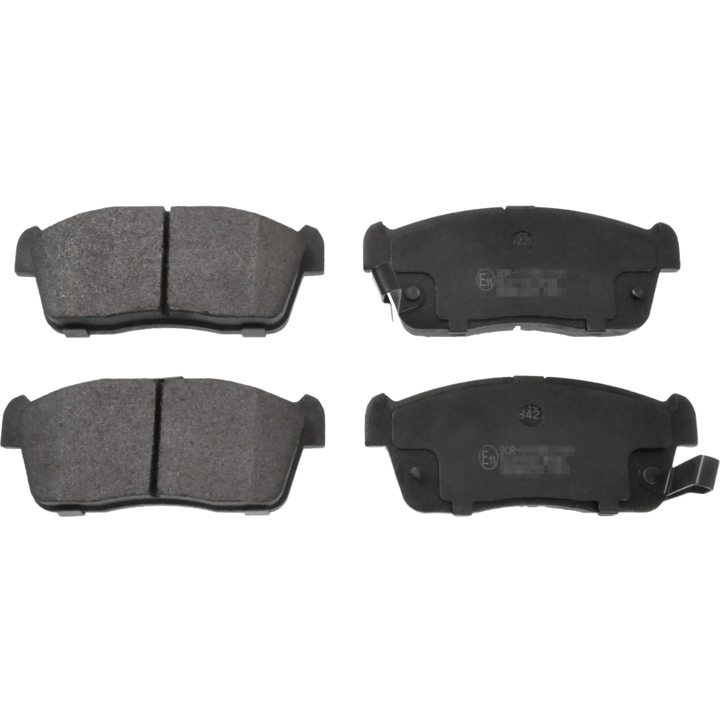 Brake pad kit Citroen C-Zero: 244231501 Otto Zimmermann Brake pad set
