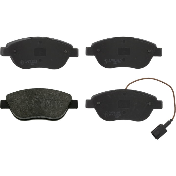 Brake pad kit Citroen Nemo: 237089901 Otto Zimmermann Brake pad set
