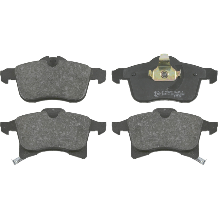 Brake pad kit Opel Corsa C: 238329002 Otto Zimmermann Brake pad set