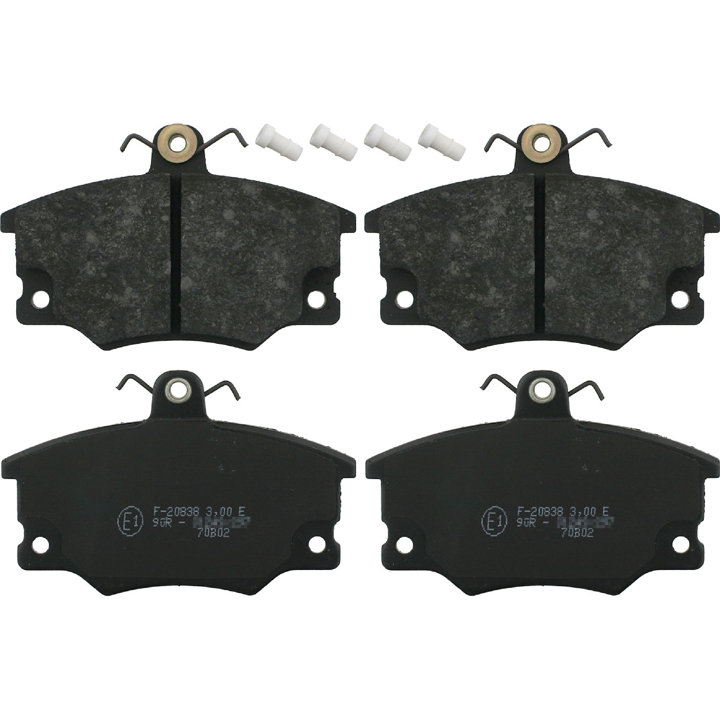 Disc brake pad set Lancia Prisma: 208331751 Otto Zimmermann Brake pad set