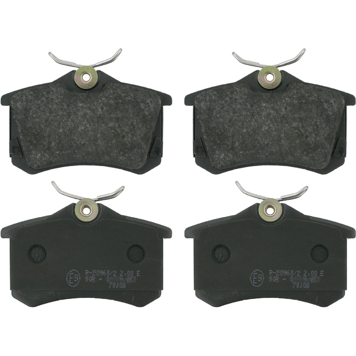 Disc brake pad set Chery: 209619721 Otto Zimmermann Brake pad set