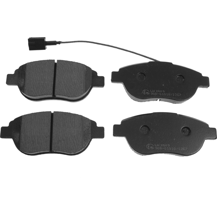 Brake pad kit Fiat Stilo: 237111901 Otto Zimmermann Brake pad set