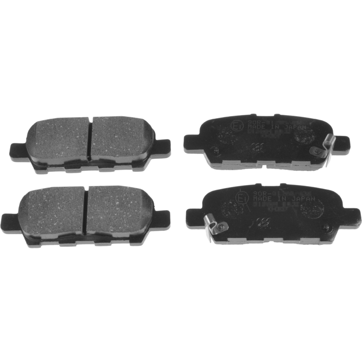 Disc brake pad set Suzuki: 238711381 Otto Zimmermann Rear brake pad set