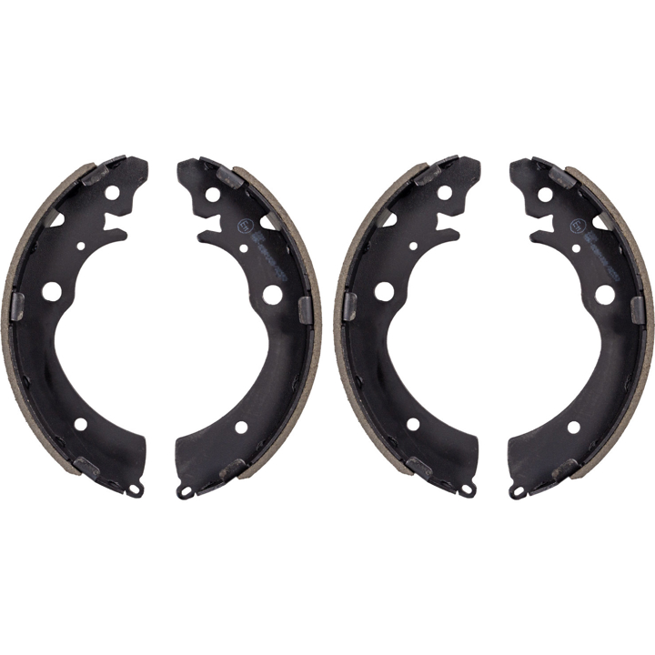 Brake shoe set Honda: 109901206 Otto Zimmermann Brake shoe set